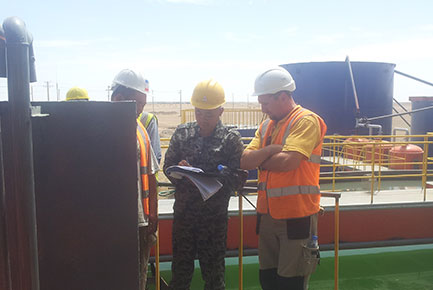 Xinhai mineral processing technology on-site training